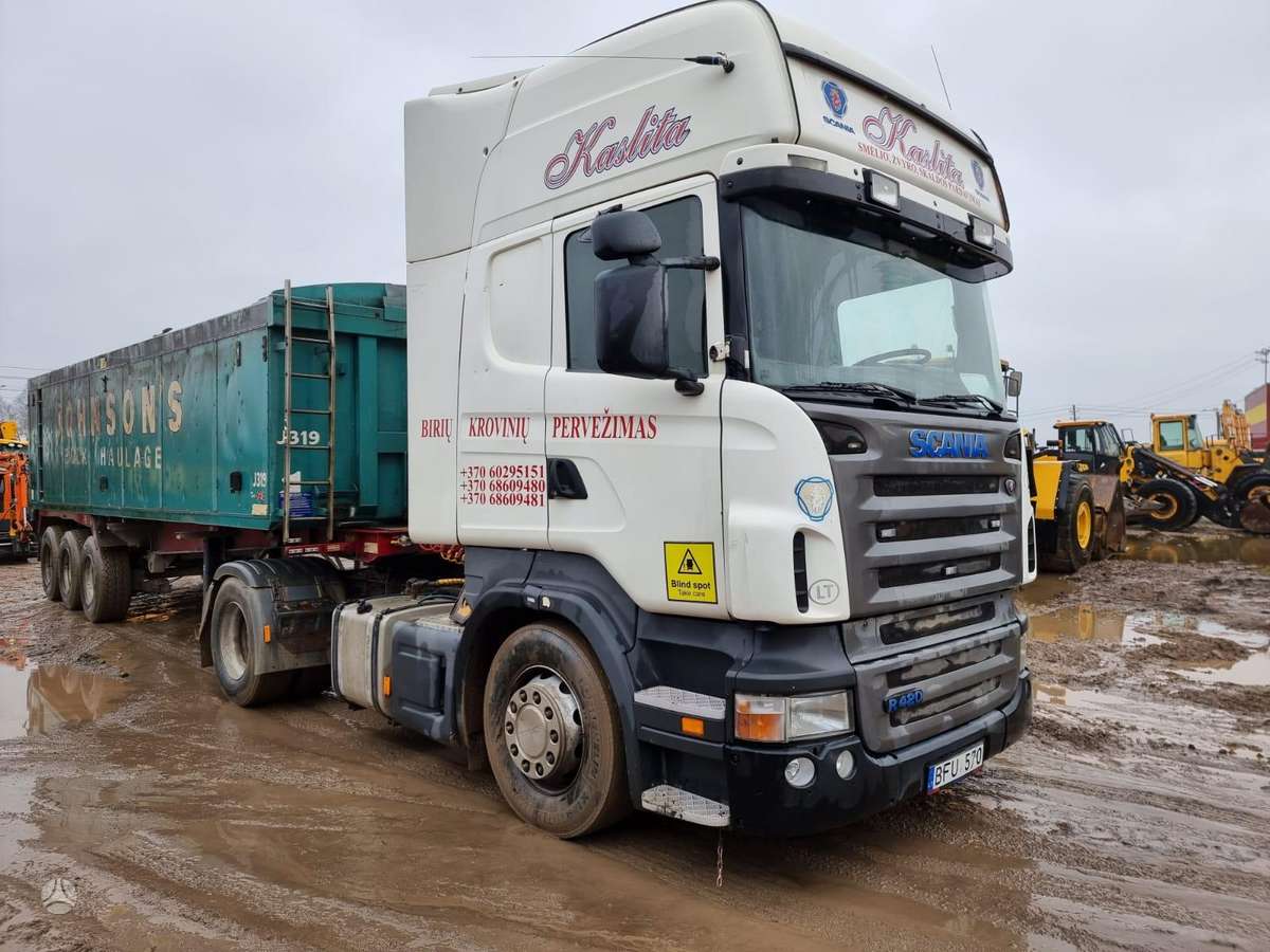 Scania R420, double sleeper