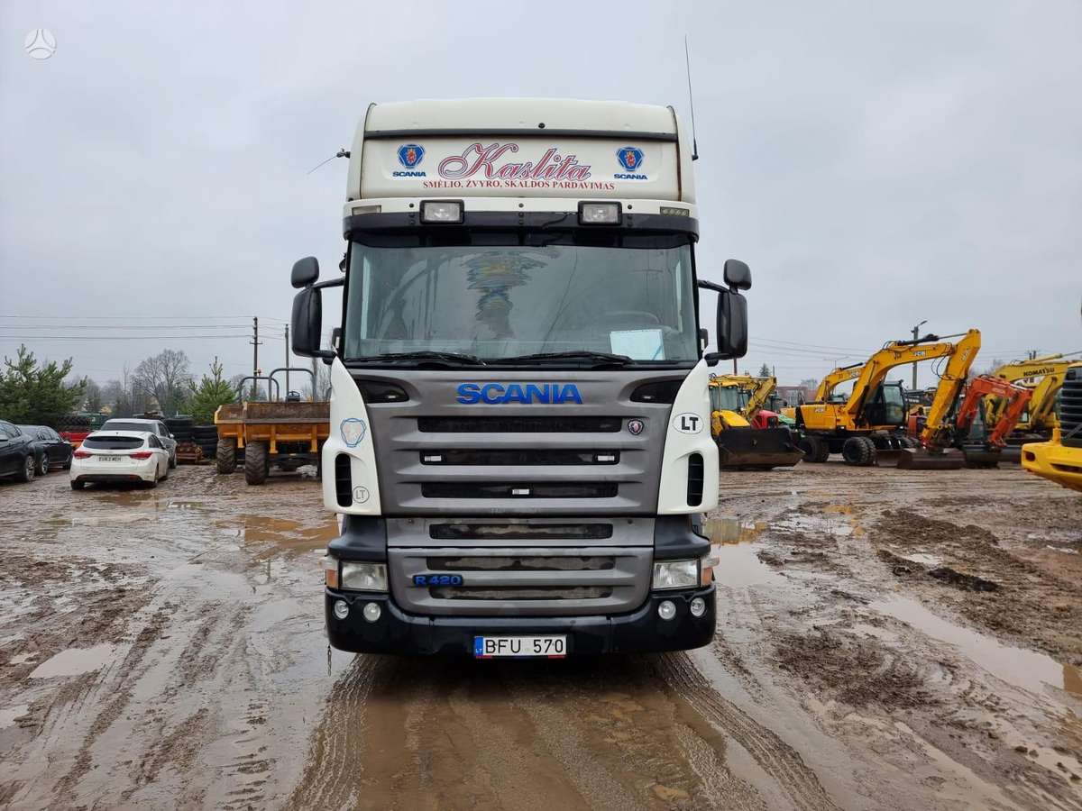 Scania R420, double sleeper