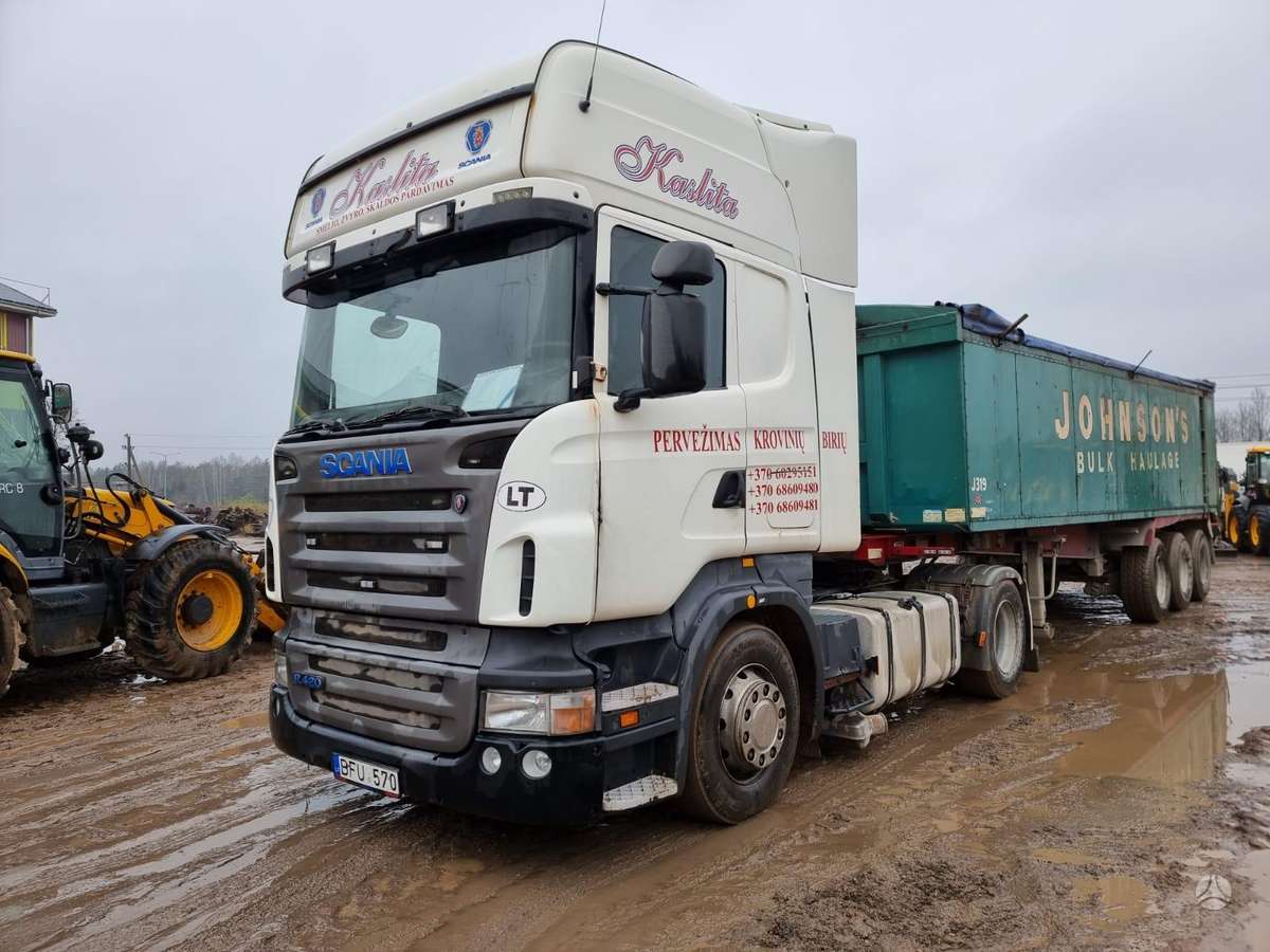Scania R420, double sleeper