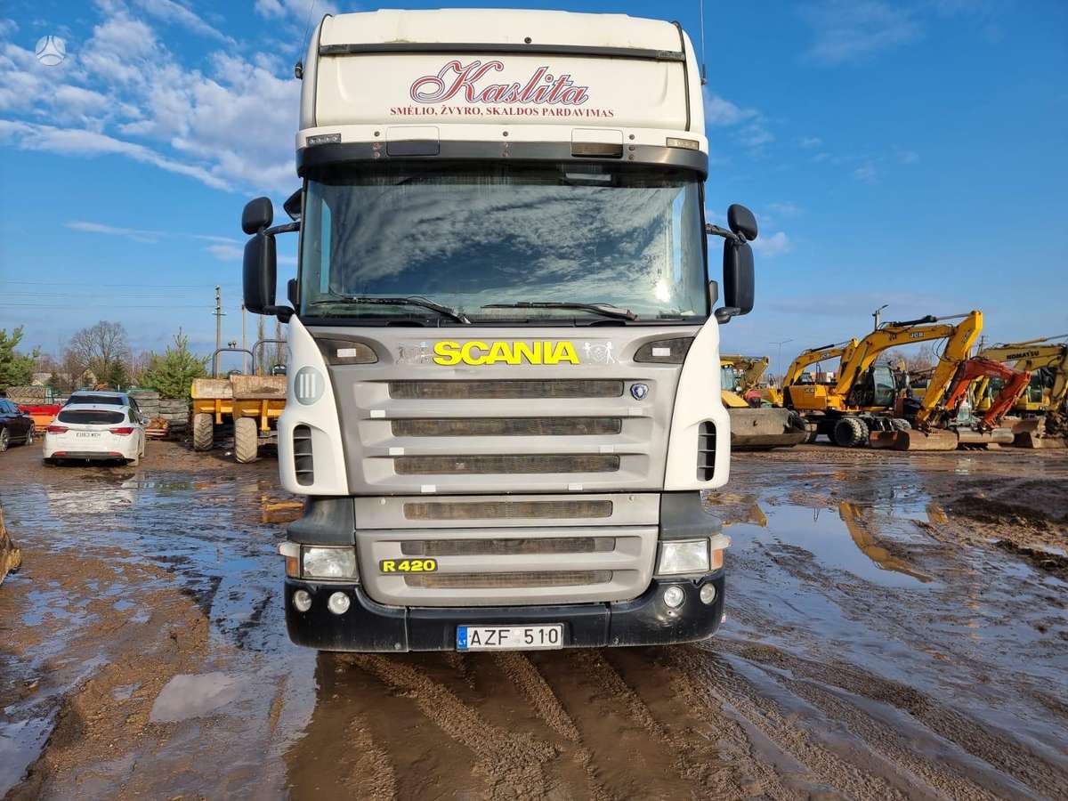 Scania R420, single sleeper