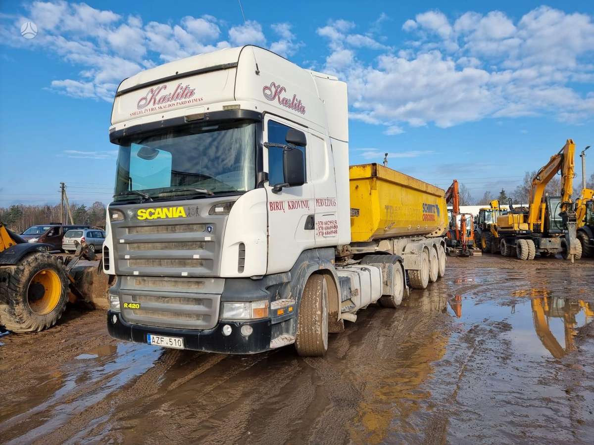Scania R420, single sleeper