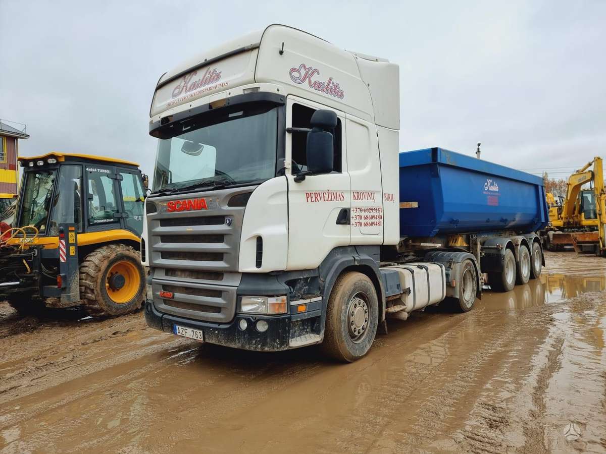 Scania R420, 1 miegamoji vieta