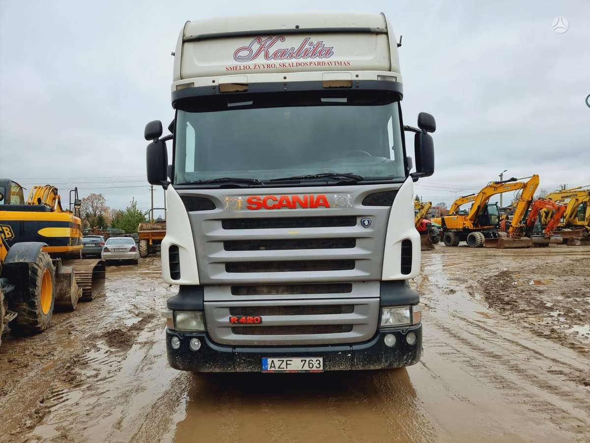 Scania R420, single sleeper