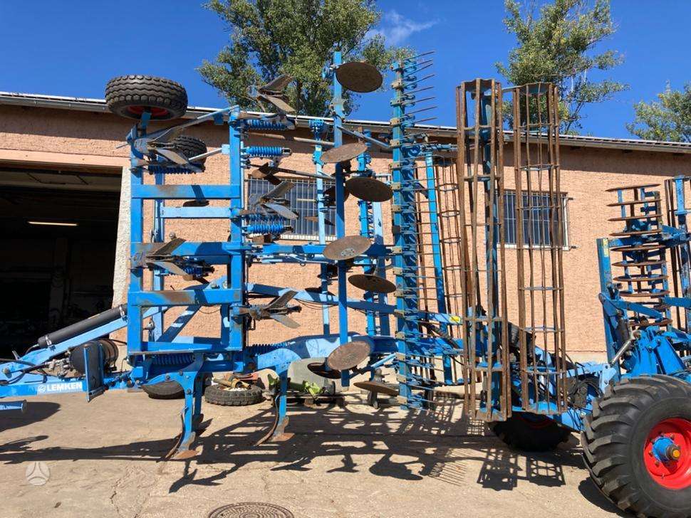 Lemken Kristal 9/600, скребки, скрубберы