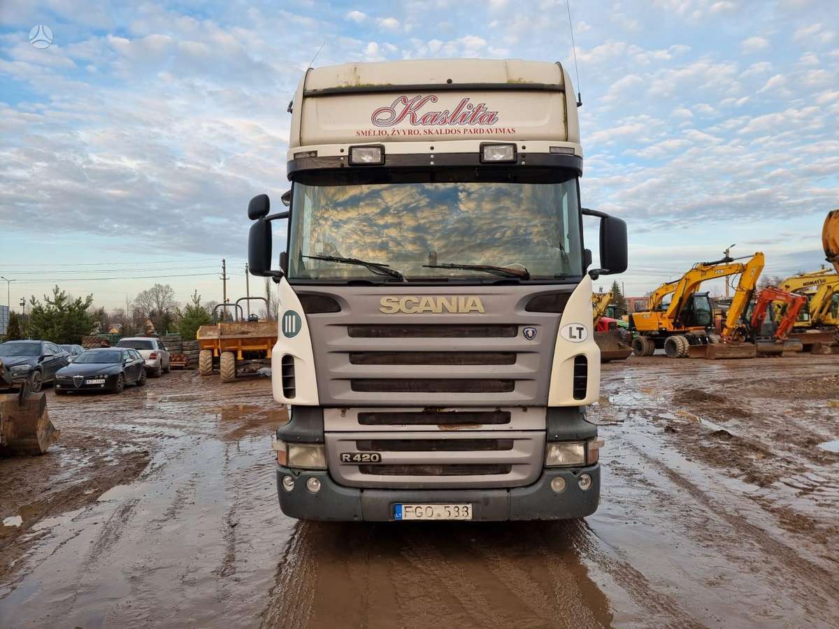 Scania R420, single sleeper