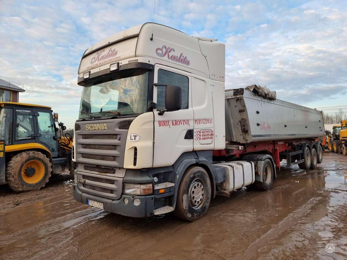 Scania R420, single sleeper