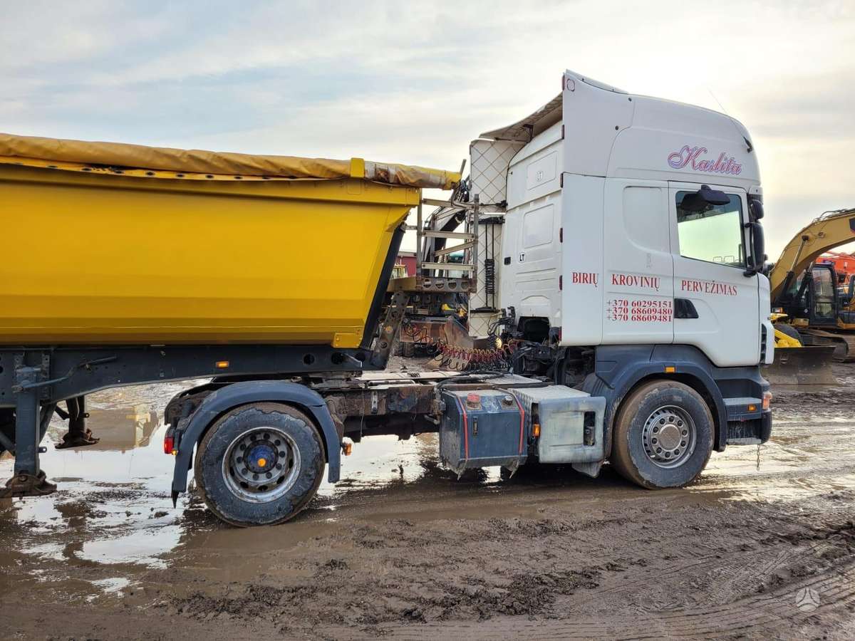 Scania R420, 1 miegamoji vieta