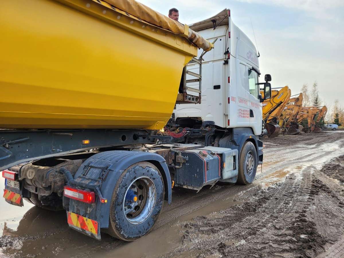 Scania R420, 1 miegamoji vieta