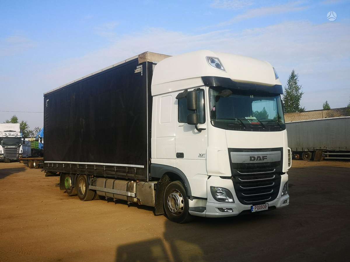 DAF XF480, пологовые / тентовые