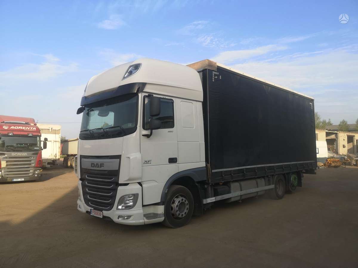 DAF XF480, пологовые / тентовые