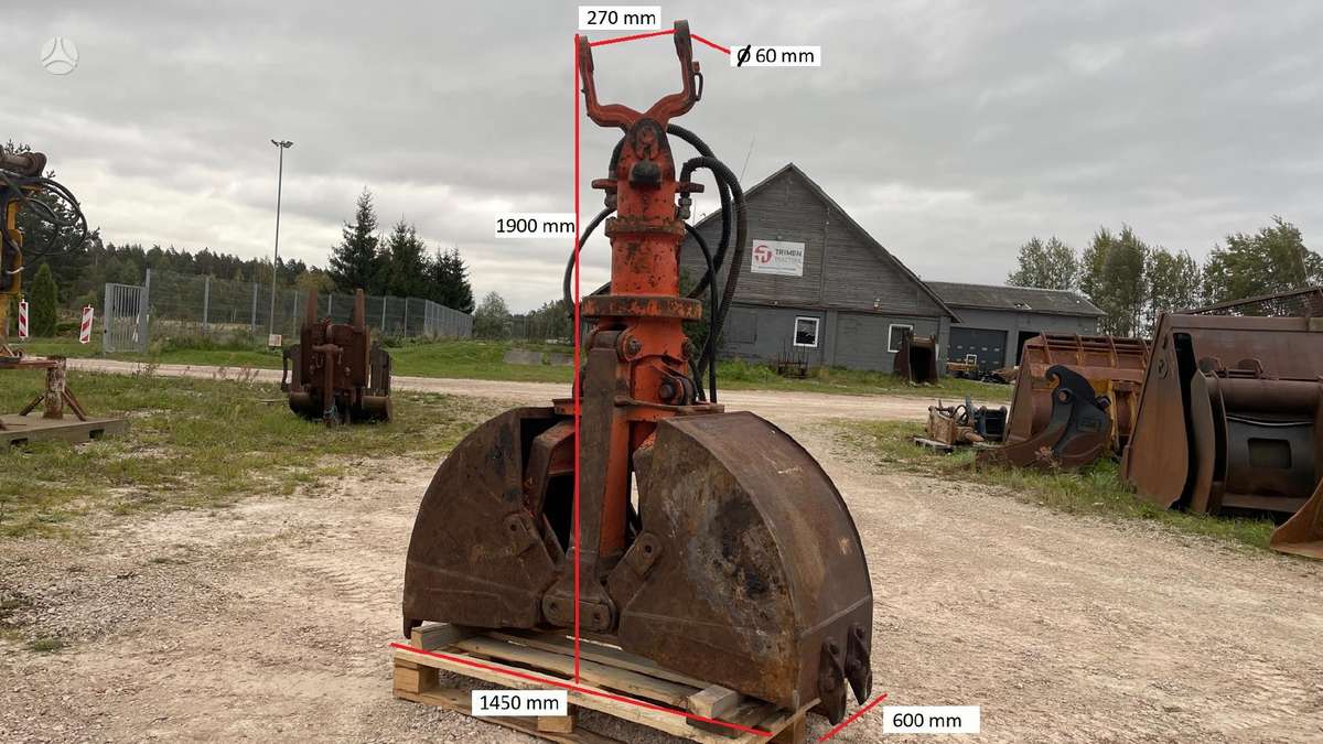 Atlas E38.5, grapples