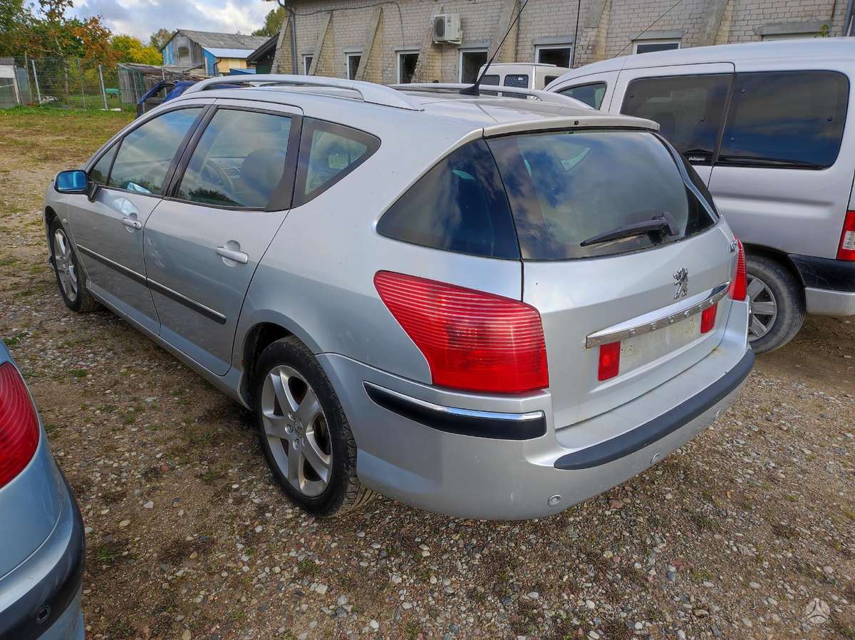 Peugeot 407 dalimis. Dirbame nuo 8h iki 18h