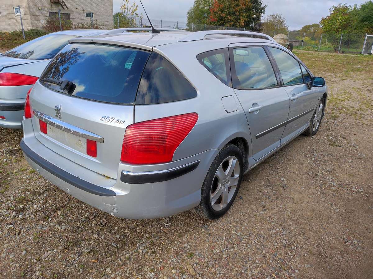 Peugeot 407 dalimis. Dirbame nuo 8h iki 18h
