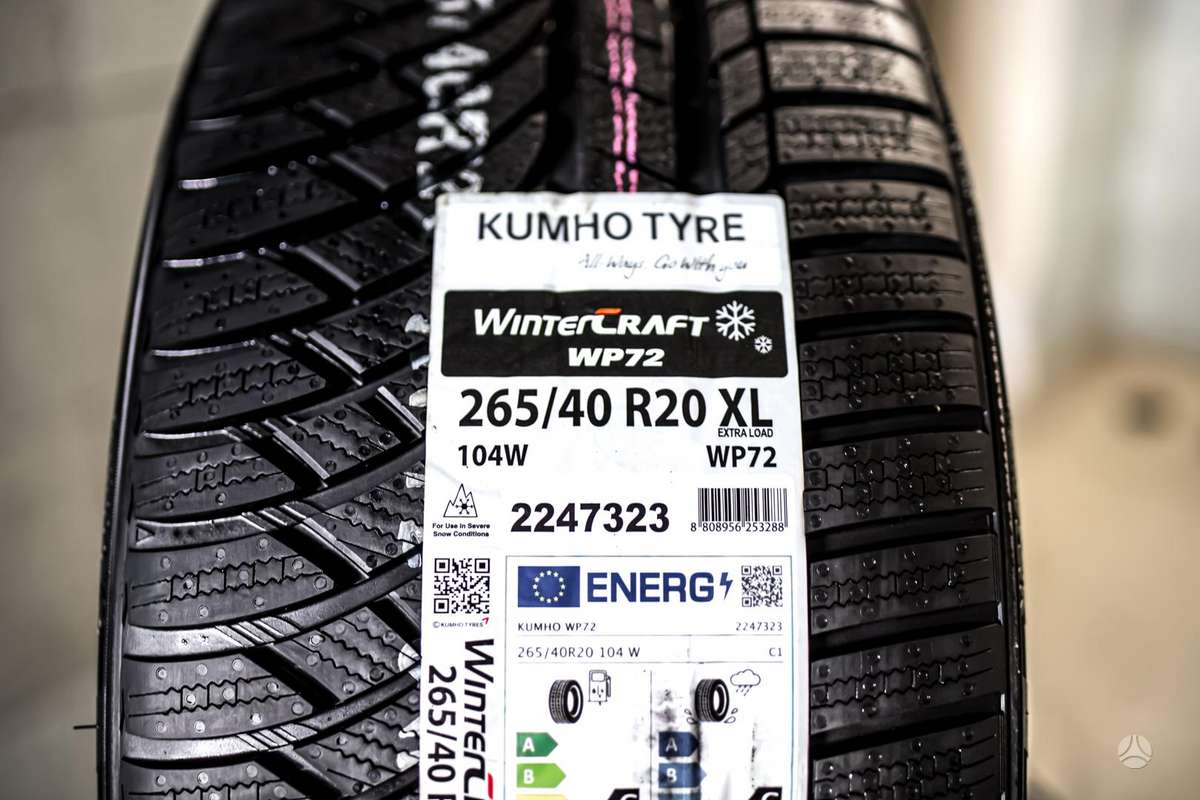 Kumho WinterCraft WP72, žieminės 265/40 R20