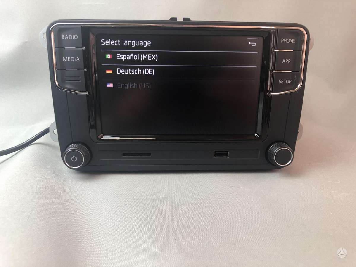 Skoda RCD360 Pro, multimedia and navigation