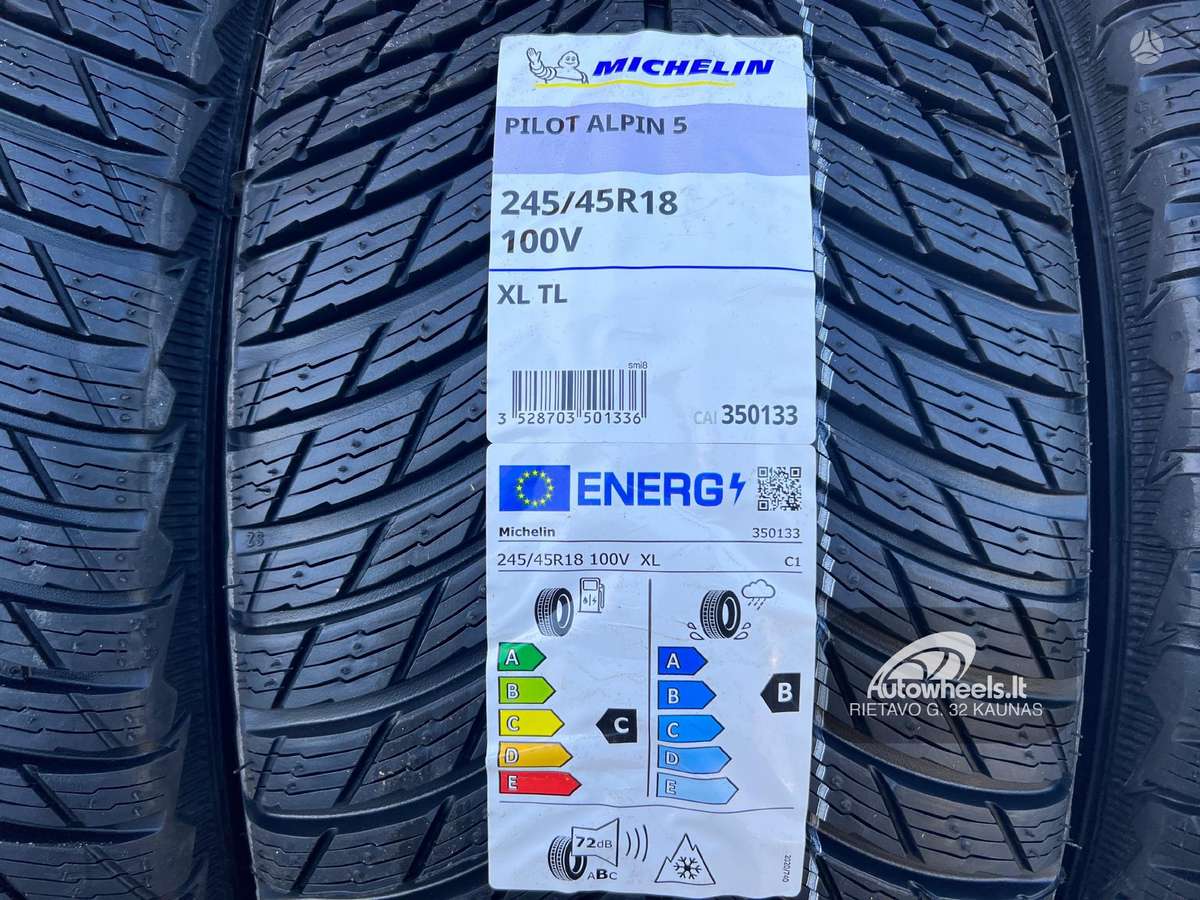 Michelin Pilot Alpin 5, winter 245/45 R18