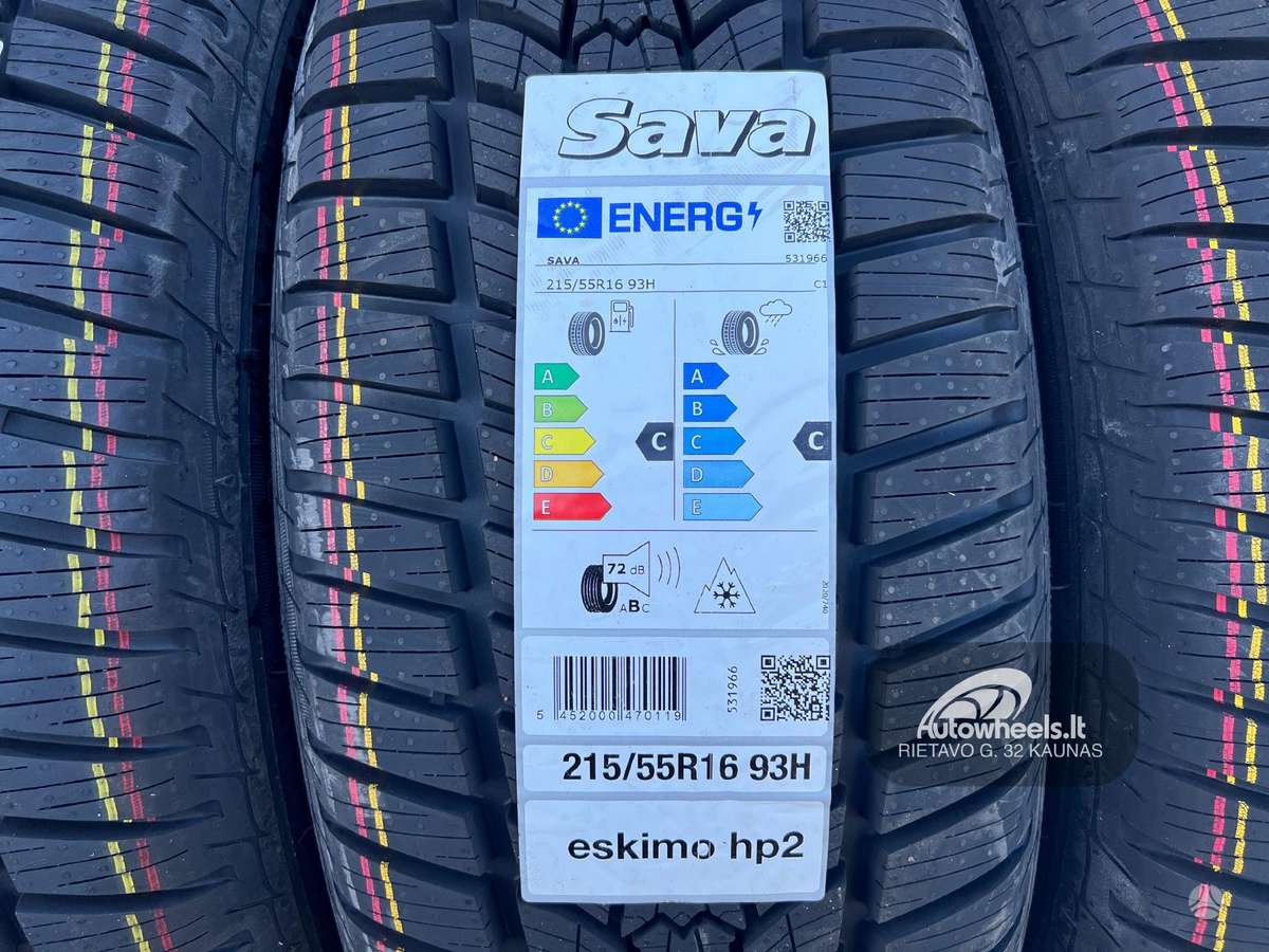 Sava Eskimo HP2, žieminės 215/55 R16