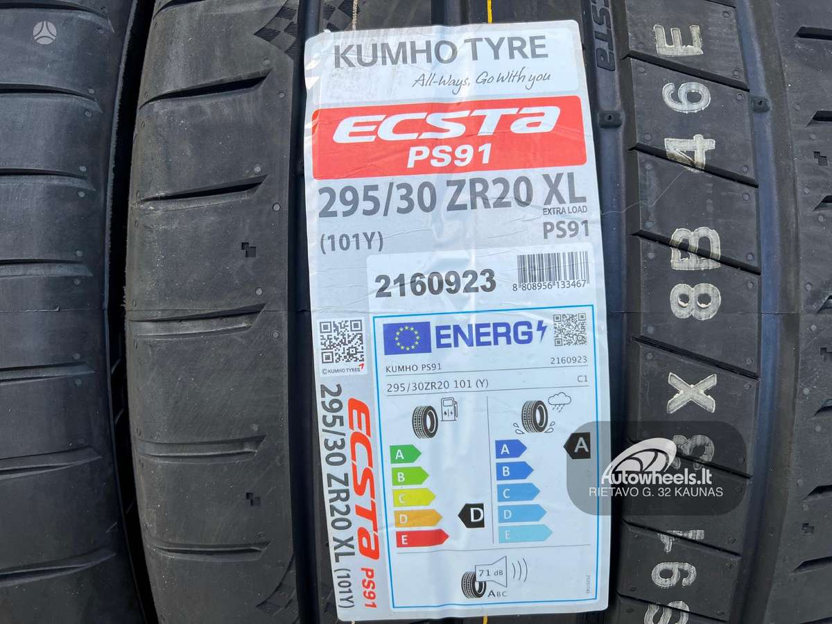 Kumho ECSTA PS91, summer 295/30 R20