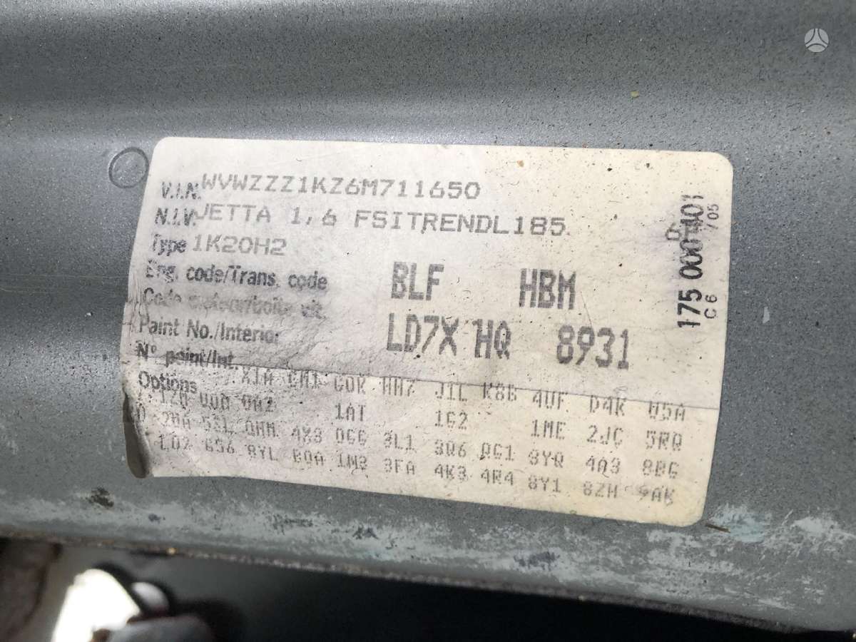 Volkswagen Jetta for parts