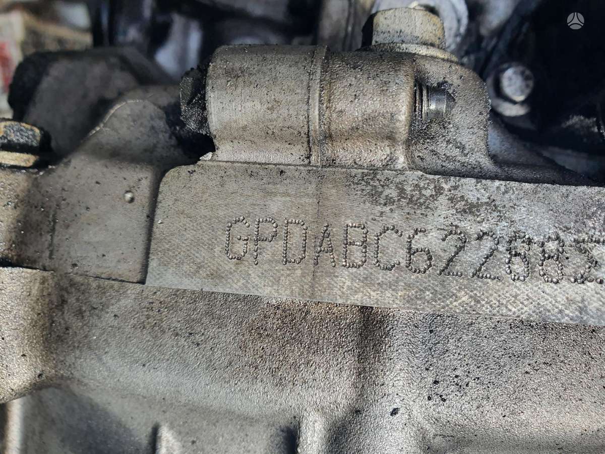 Ford Focus Variklio kodas gpda