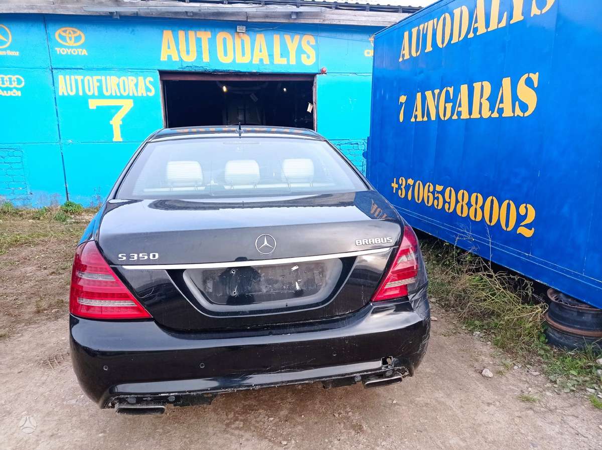 Mercedes-Benz S350 rezerves daļās. Lt adresas vilnius prašiškių g 53 7 ang