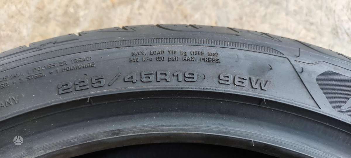 Goodyear EAGLE, summer 225/45 R19