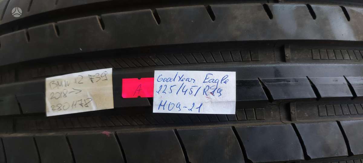 Goodyear EAGLE, summer 225/45 R19