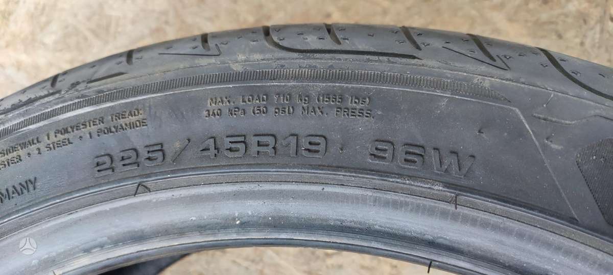 Goodyear EAGLE, летние 255/45 R19