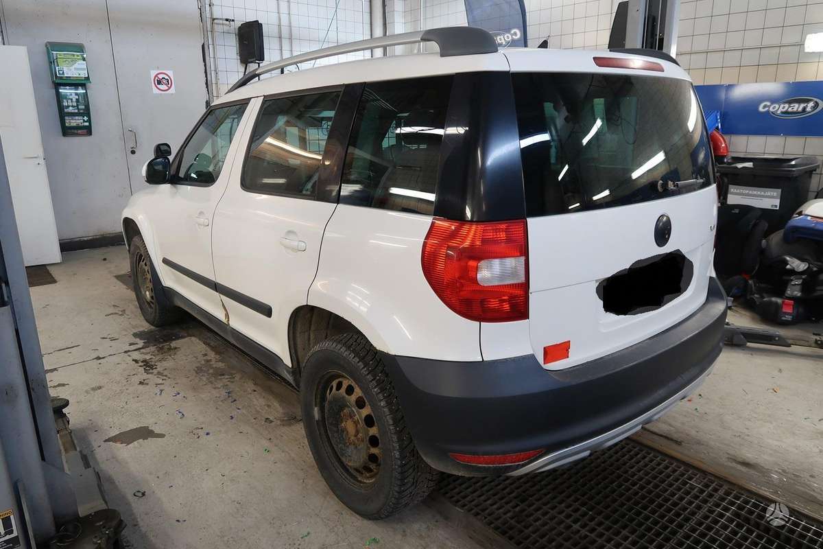 Skoda Yeti Dalimis skoda yeti 2012 m 1 2 tsi automatas yra galimyb