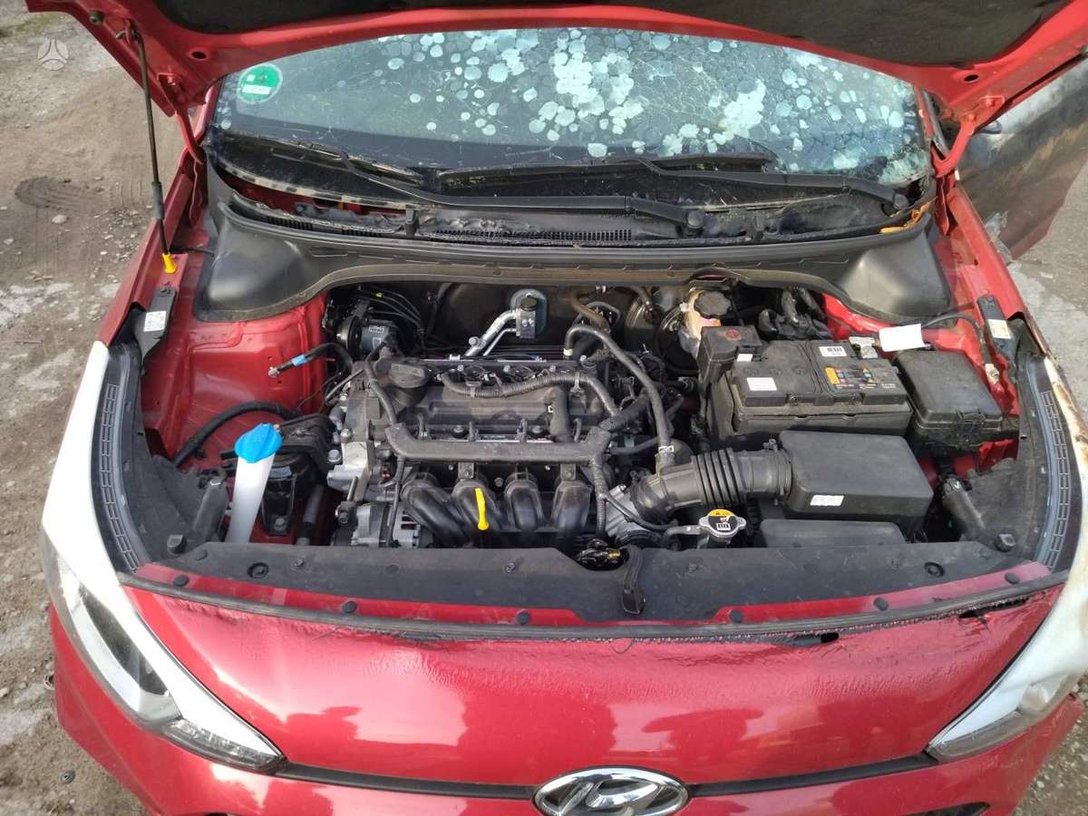 Hyundai i20 Variklio kodas g4la prekyba naudotomis įvairių markių automo