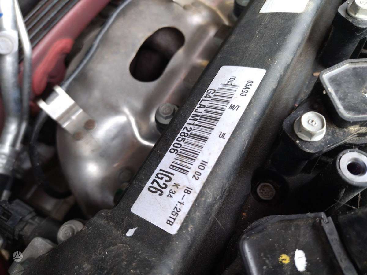 Hyundai i20 Variklio kodas g4la prekyba naudotomis įvairių markių automo