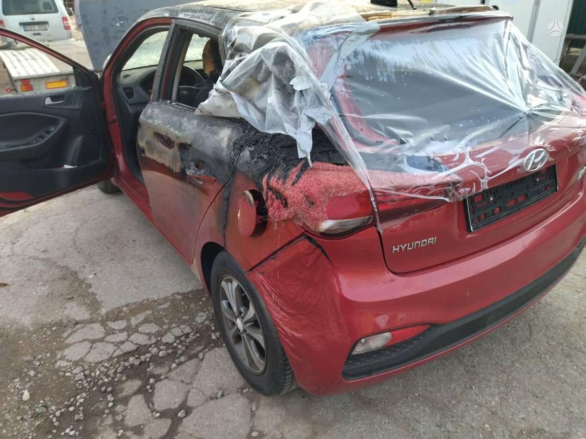 Hyundai i20 Variklio kodas g4la prekyba naudotomis įvairių markių automo