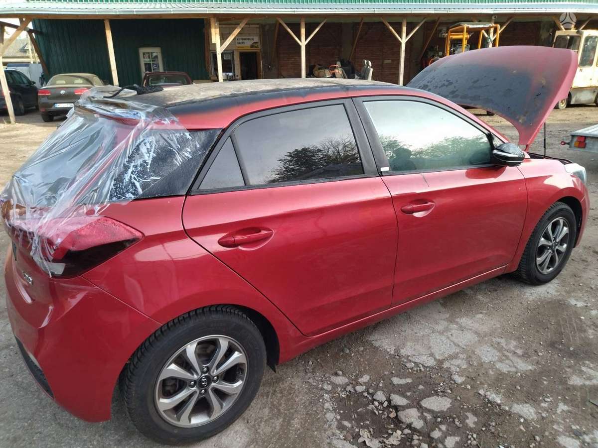 Hyundai i20 Variklio kodas g4la prekyba naudotomis įvairių markių automo