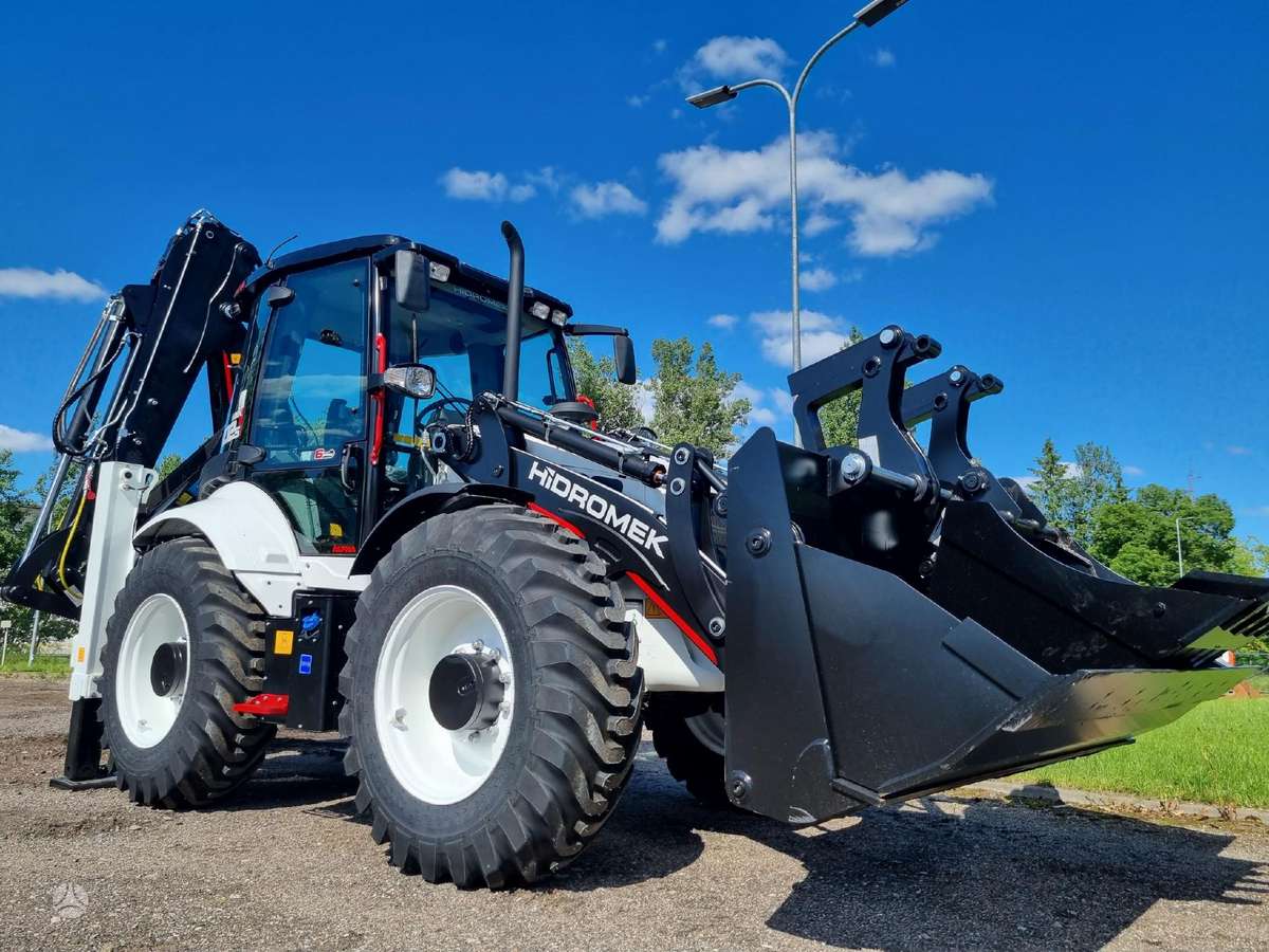 Hidromek HMK 102S, экскаваторные погрузчики