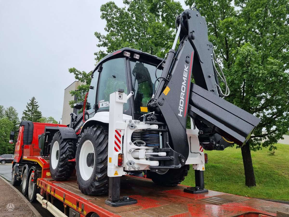 Hidromek HMK 102S, excavator loader