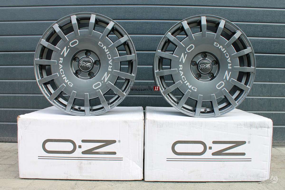 OZ Racing Rally Racing Van Dark Graphite, light alloy, R18