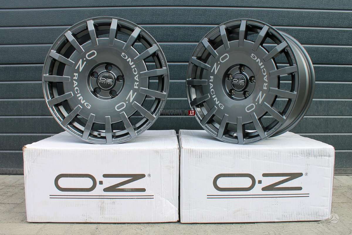 OZ Racing Rally Racing Van Dark Graphite, light alloy, R18