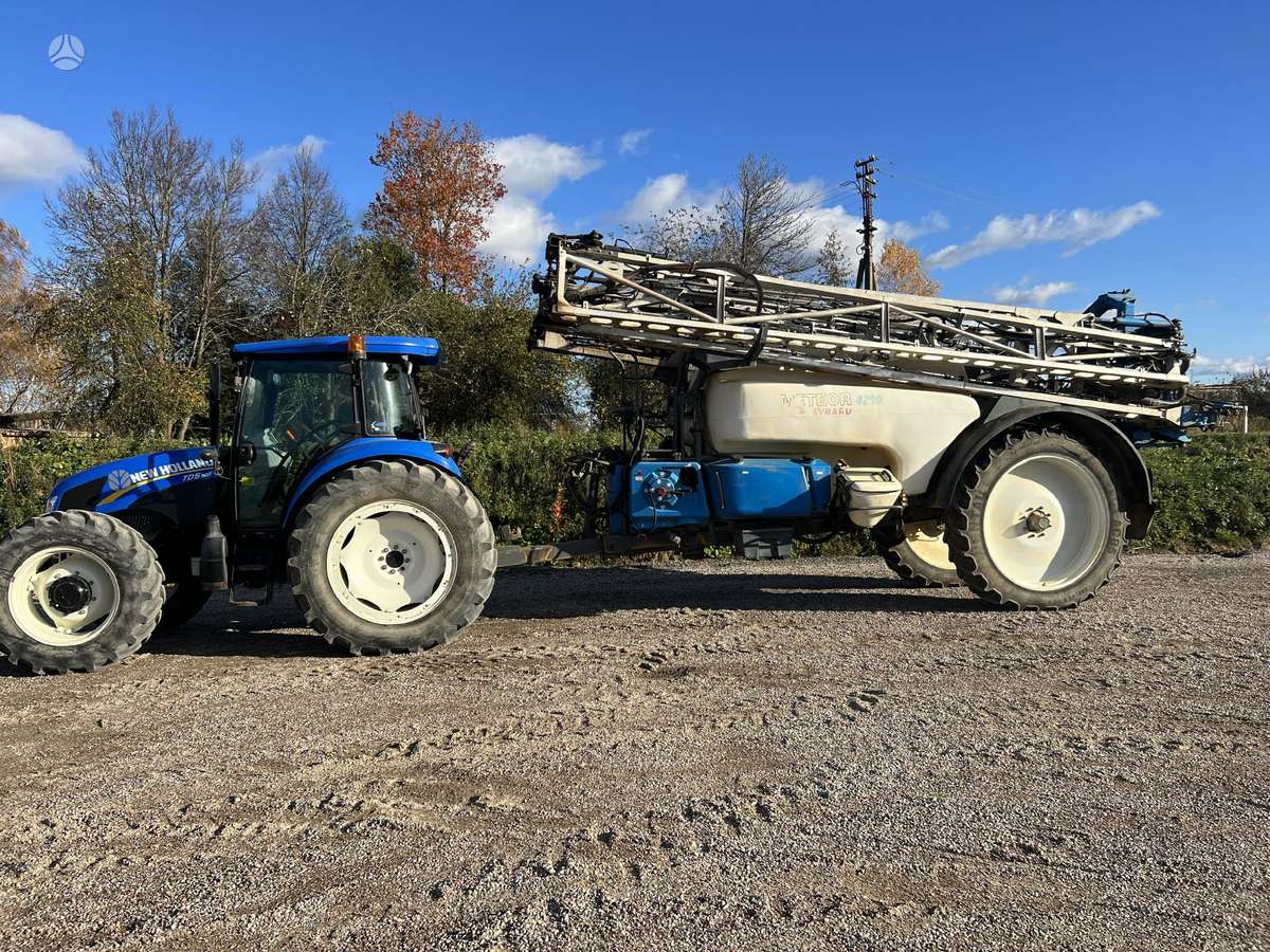 Evrard METEOR 4200, разбрызгиватели