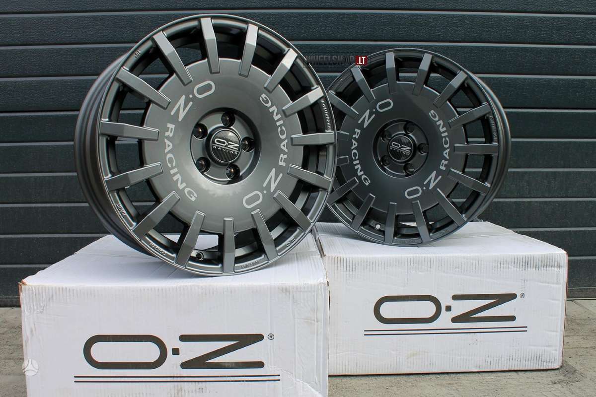 OZ Racing Rally Racing Dark Graphite, light alloy, R17