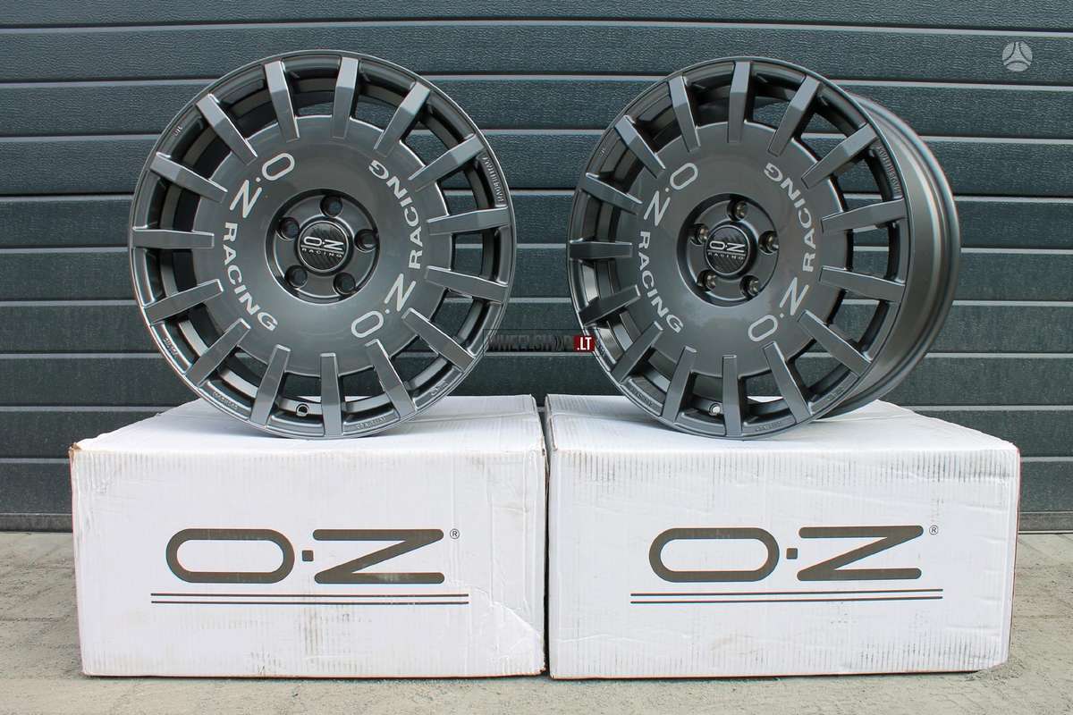 OZ Racing Rally Racing Dark Graphite, light alloy, R17