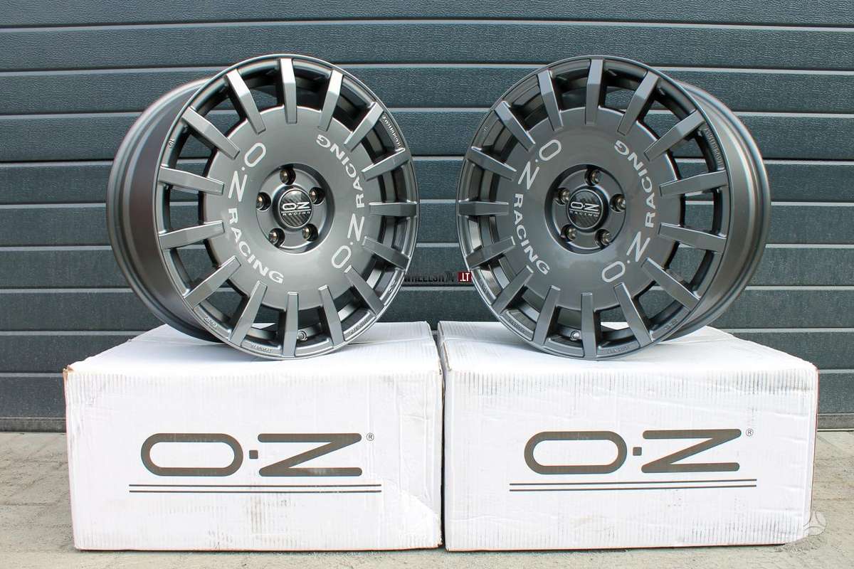 OZ Racing Rally Racing Dark Graphite, light alloy, R17