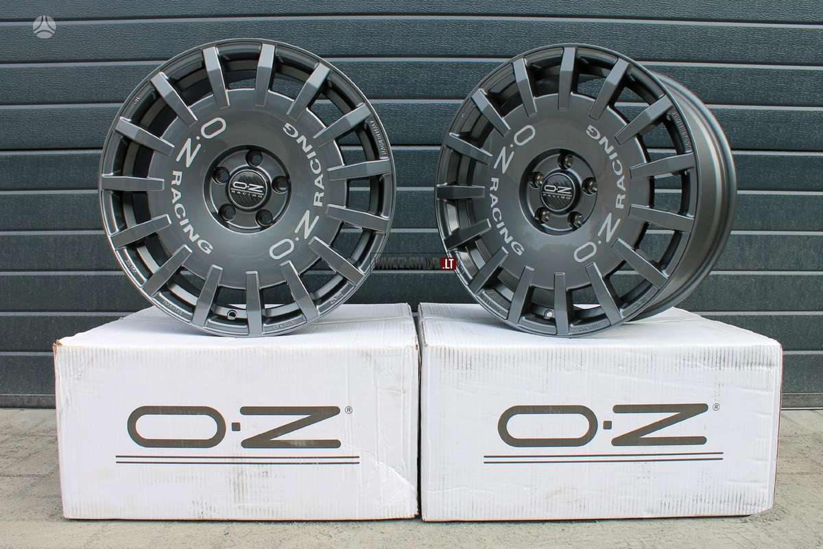 OZ Racing Rally Racing Dark Graphite, light alloy, R18