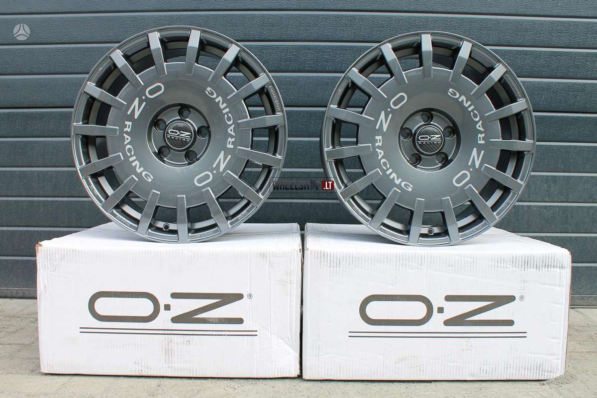 OZ Racing Rally Racing Dark Graphite, light alloy, R19