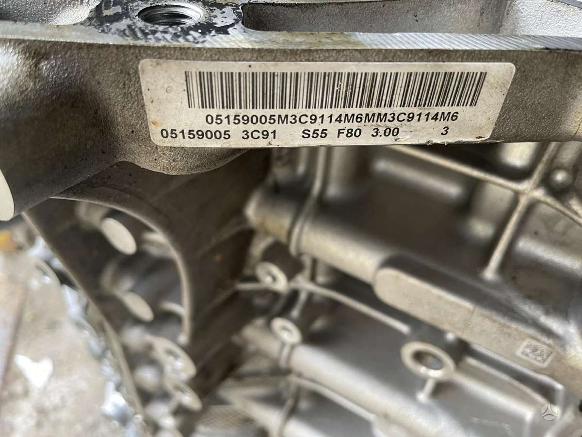 BMW M440, S55b30, engine block