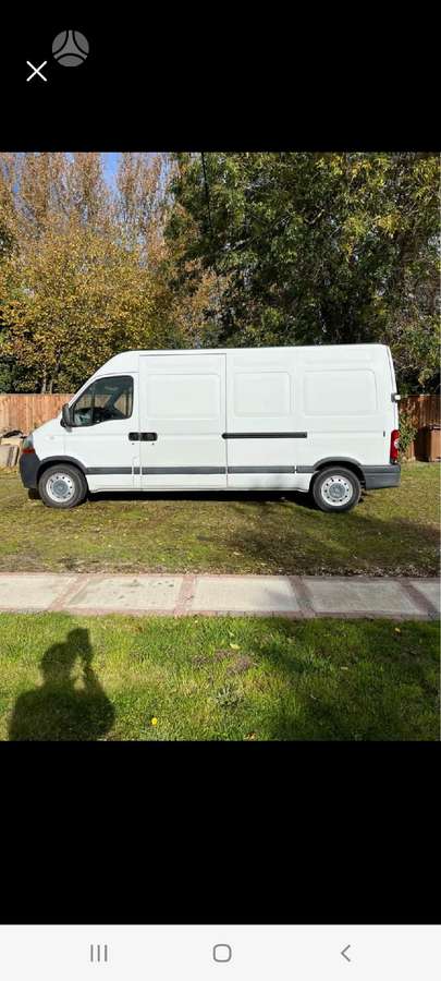 Renault Master dalimis. Dalys
