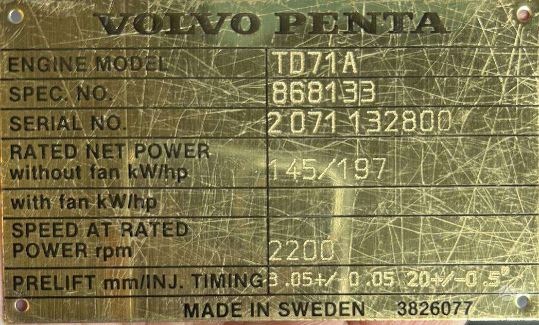 Volvo Penta TD71A