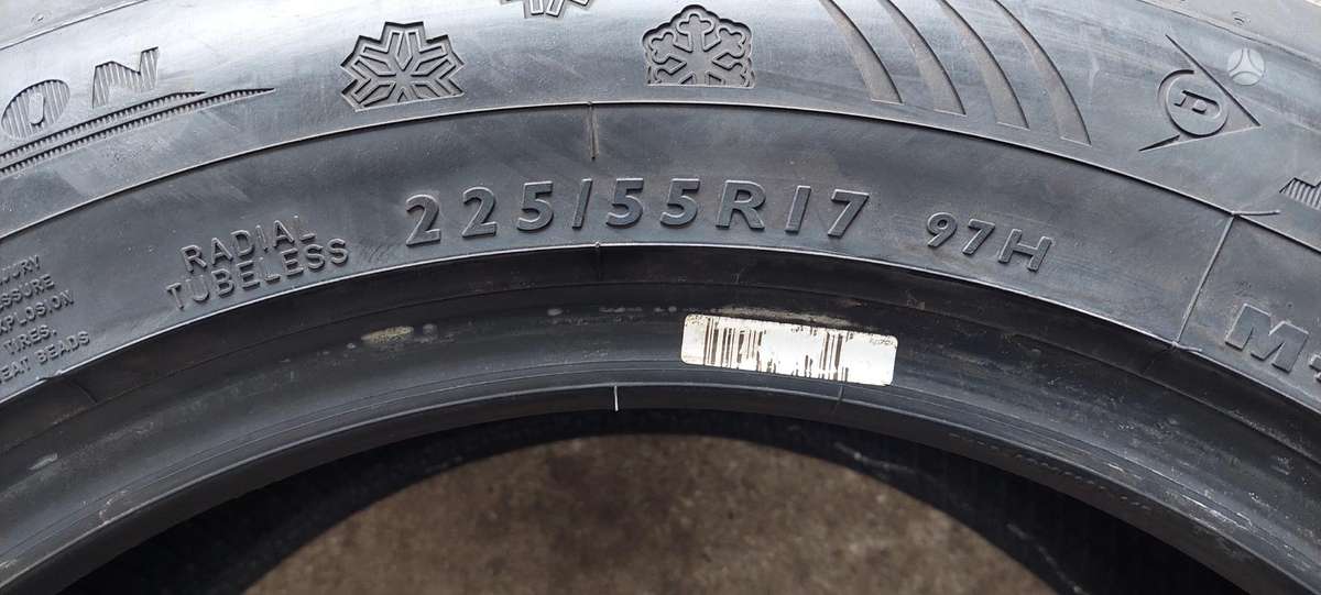 Dunlop, зимние 225/55 R17