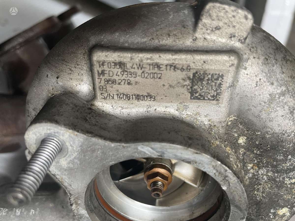 BMW M440, S55b30a, exhaust manifold, engine