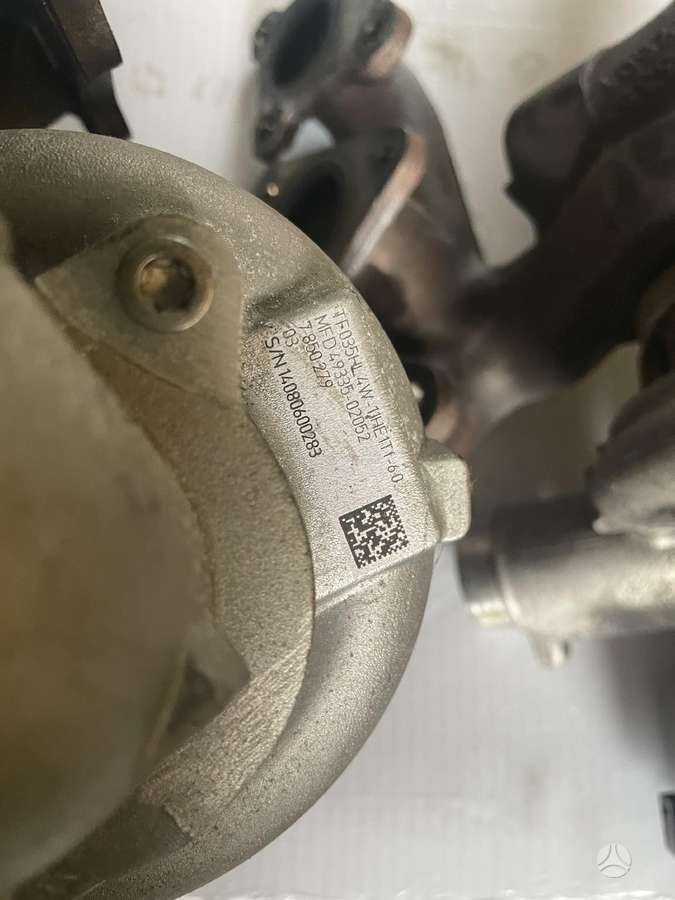 BMW M440, S55b30a, exhaust manifold, engine