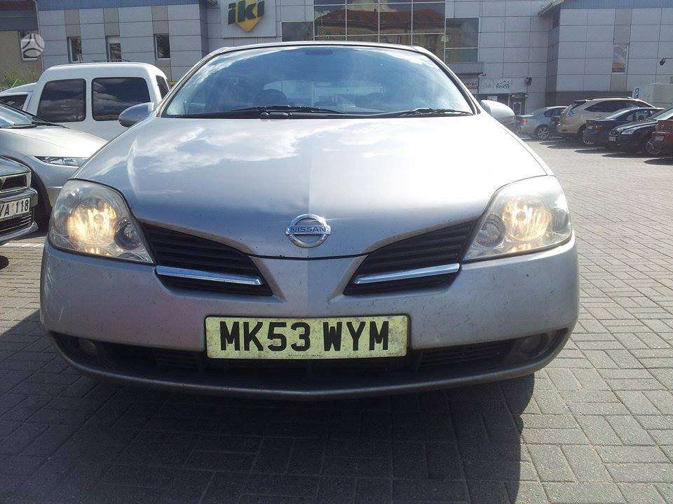 Nissan Primera Variklis dalimis